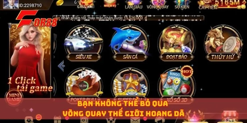Bạn không thể bỏ qua vòng quay thế giới hoang dã
