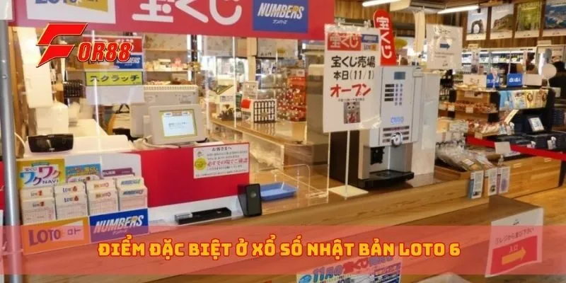 Điểm đặc biệt ở xổ số Nhật Bản Loto 6