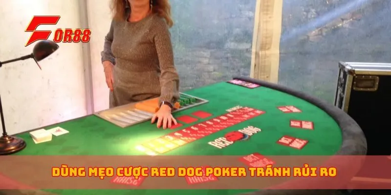 Dùng mẹo cược Red Dog Poker tránh rủi ro