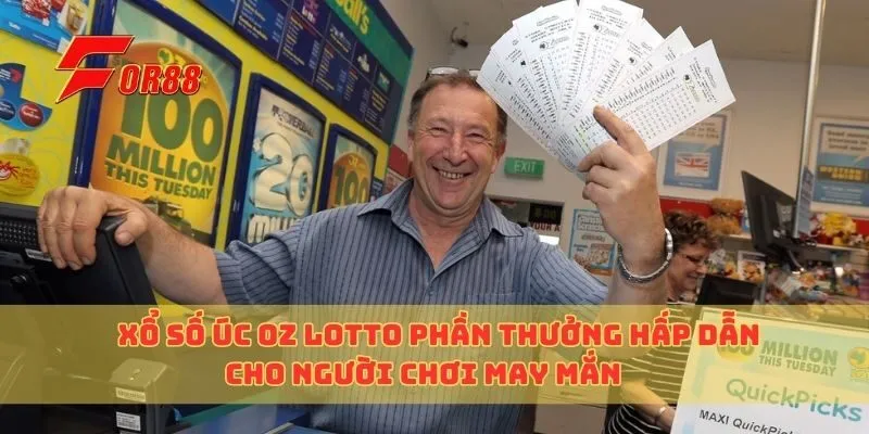 Xổ Số Úc Oz Lotto Phần Thưởng Hấp Dẫn Cho Người Chơi May Mắn